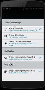 Flashlight Alert on Call & Sms screenshot 4