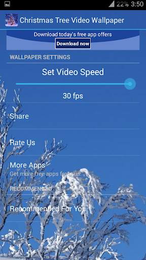 Christmas Tree Video Wallpaper screenshot 5