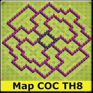 Maps COC TH8 2017 screenshot 1