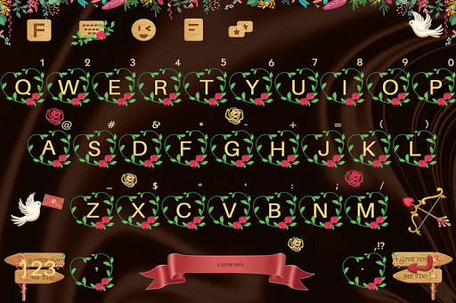 Valentine's Day Keyboard screenshot 1