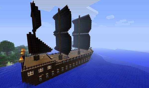 Pirate Ship Ideas Minecraft screenshot 4
