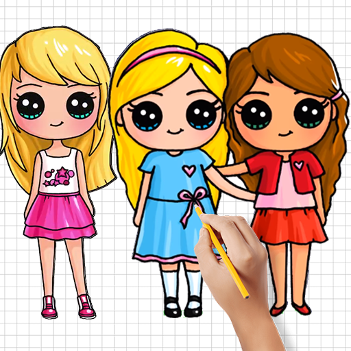 How to Draw Cute Girls Lessons icon