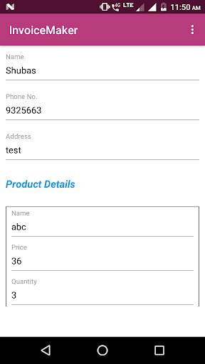 Invoice Maker screenshot 2