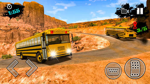 Offroad Games - School Bus screenshot 4