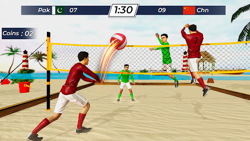 Volleyball 3D Offline Games screenshot 4