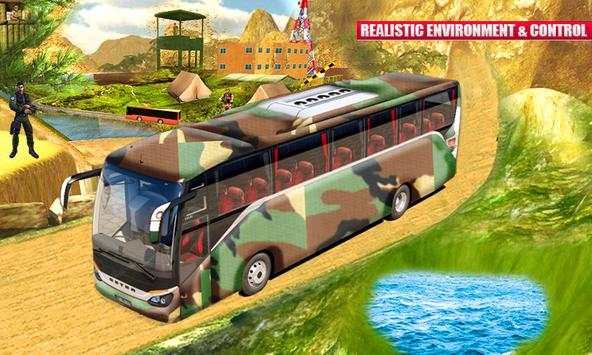 US Army Coach Bus Simulation screenshot 2