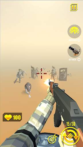zombie shooter: shooting games screenshot 2