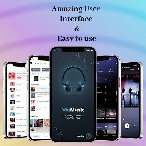 ViaMusic - Online Music player screenshot 1