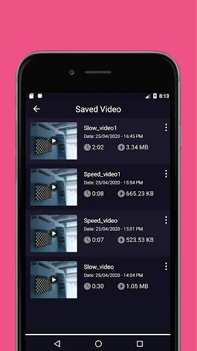 SlowMo Video Maker CliqZa screenshot 4