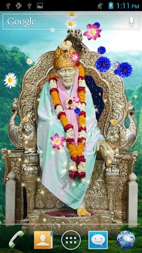 Sai Baba Live wallpaper скриншот 3