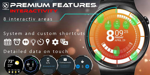 Venom Watch Face & Clock Widget screenshot 5