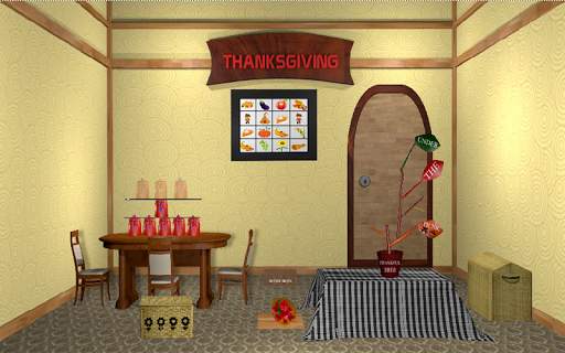 3D Escape Games-Thanksgiving Room screenshot 9