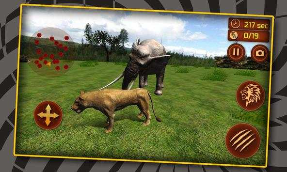 Jungle King: Real Lion Sim screenshot 4
