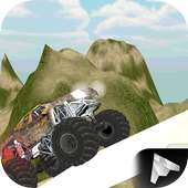 Hard Monster Car Game logo
