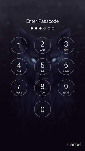 Wolf Passcode Lock Screen & Wallpapers 5 تصوير الشاشة