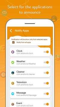 Talking Notification Avatar 6 تصوير الشاشة