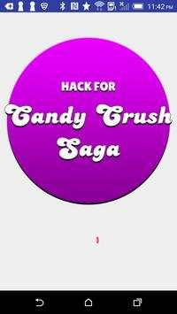 Hack for Candy Crush Saga screenshot 1