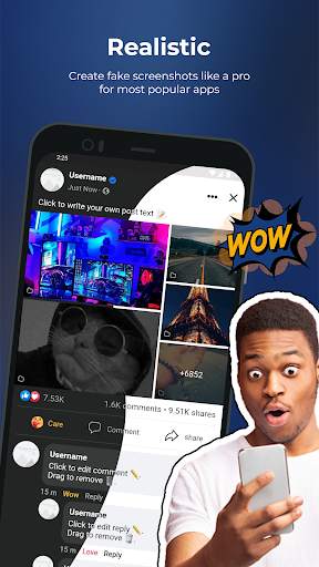 FakeIt post Maker for Facebook screenshot 2
