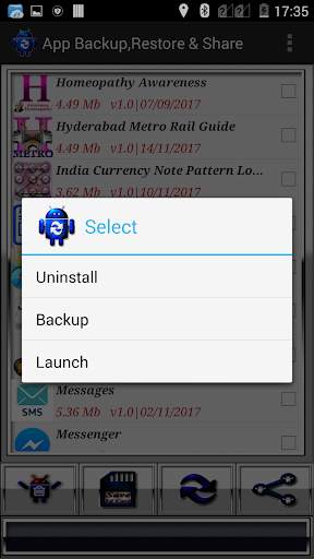 App Backup&Restore  - Share screenshot 7