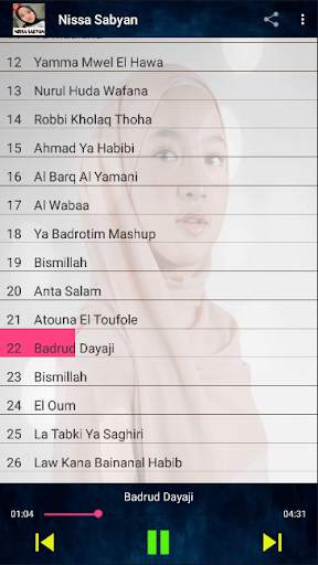 Nissa Sabyan Sholawat Merdu offline screenshot 2