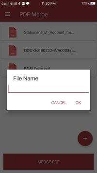 PDF Merger & PDF Combiner screenshot 3