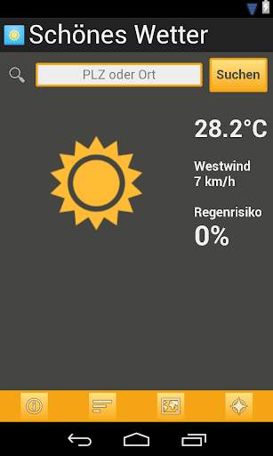 Schönes Wetter скриншот 1