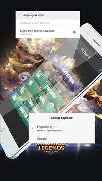 Mobile ML Legends Keyboard screenshot 1