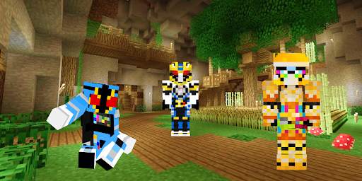 Kamen Rider Skin for Minecraft screenshot 1