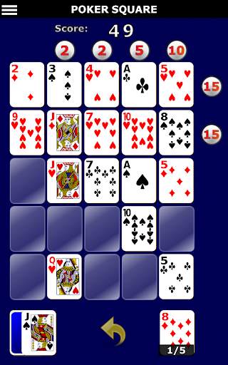 Poker Solitaire Free screenshot 5