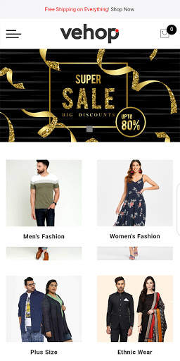 VEHOP Online Shopping App screenshot 2