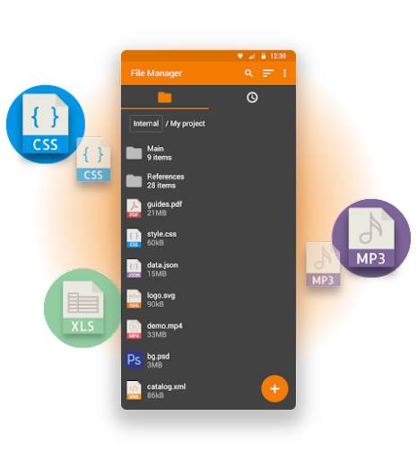 XFile Manager Lite screenshot 1