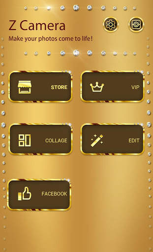 (FREE) Z CAMERA GOLD THEME screenshot 2