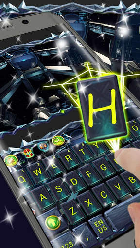 Space Ship Keyboard screenshot 2