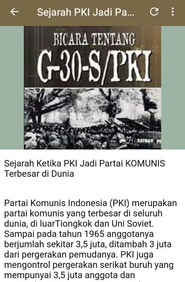 Video Sejarah G30S PKI screenshot 5