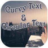 Curve Text on Photos : Circular Text on Photos 1.0