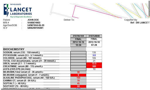 Lancet Labs Mobile screenshot 4