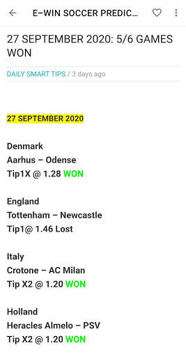 E-WIN : WIN THE PREDICTION GAME screenshot 1
