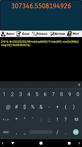 X Calculator - eXtreme Math screenshot 4