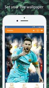 Lionel Messi Live Wallpaper Fans 7 تصوير الشاشة