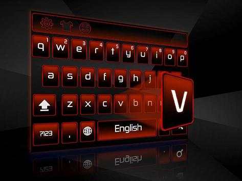 Rote Tastatur screenshot 2