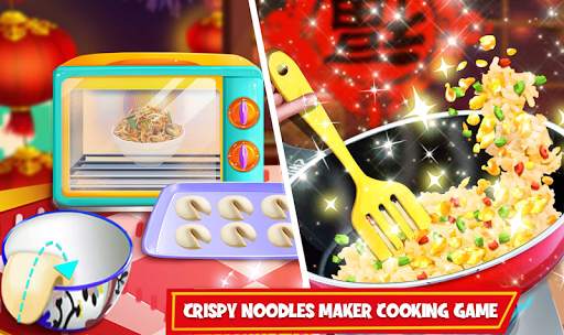 Crispy Noodles Maker Cooking Game : Chowmein Food screenshot 2