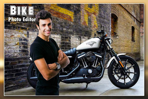 Bike Photo Frame : Cut Paste Editor screenshot 6