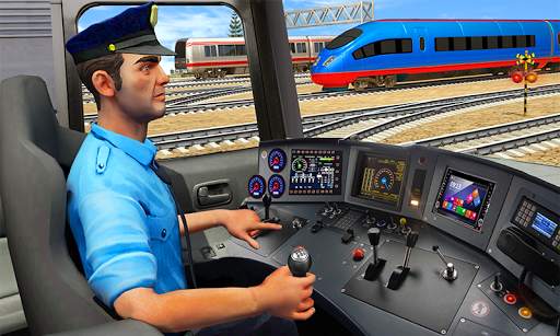 Indian Train City Driving Sim- Train Games 2018 screenshot 1