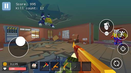 Pixel Combat: World of Guns screenshot 1
