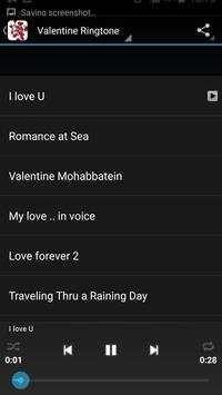 Free Valentine Ringtone 2016 screenshot 2