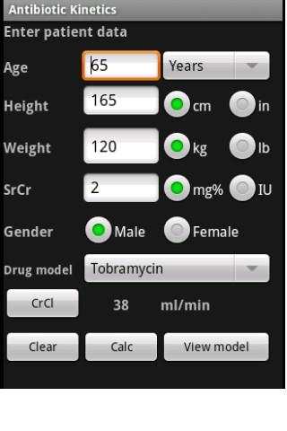 Antibiotic Kinetics Lite screenshot 1