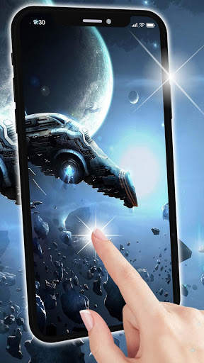 Galaxy Space Live Wallpaper screenshot 3