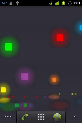 Pixel Rain Live Wallpaper screenshot 2