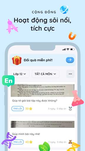 Dicamon: Giải Toán Lý Hoá Anh screenshot 6
