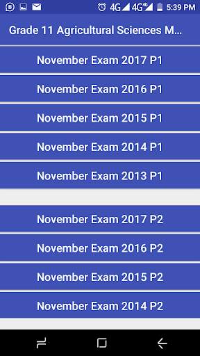 Grade 11 Agricultural Sciences Mobile Application screenshot 2